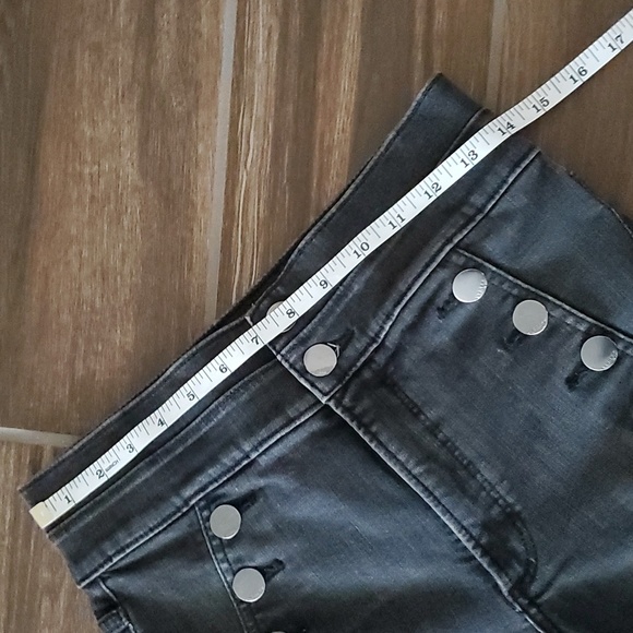 Express Black Super High Rise Stretch+ Denim Legging Women 4S - Picture 8 of 12